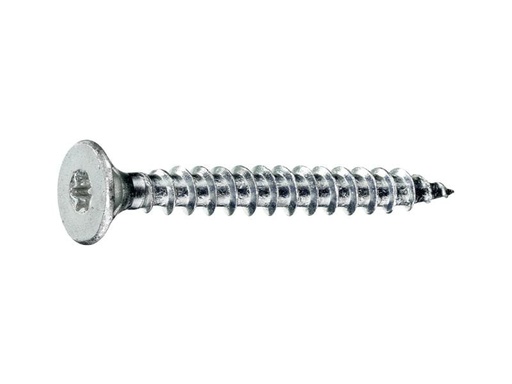 [90210125 1287926] Krafter Spanplattenschrauben Senkkopf 3 x 12 mm Stahl, 16 Stück