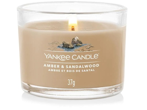 [90210218 1307203] Yankee Candle Duftkerze Amber &amp; Sandalwood 37 g