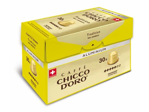 [90210254 1308697] Chicco d'Oro Kaffeekapseln Tradition 100% Arabica 30 Stück