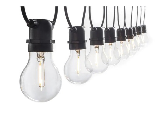 [90210281 780791] STT Lichterkette Vintage Partylight A60, 10 LEDs, 4.5m, Klar