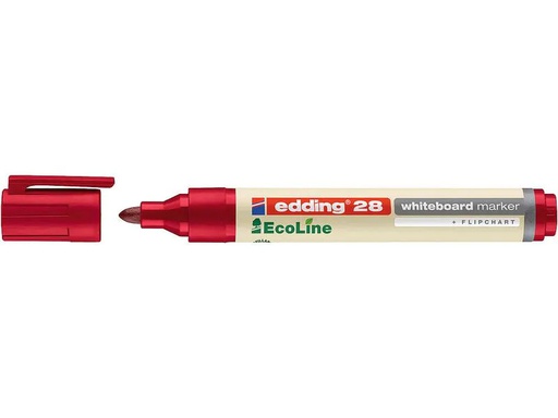 [90033218 1162993] edding Whiteboard-Marker Ecoline 28 Rot