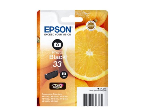 [90033222 630275] Epson Tinte T33414012 Photo Black