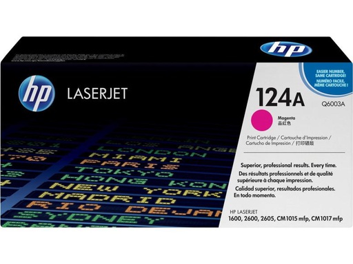 [90033227 33047] HP Toner Nr. 124A (Q6003A) Magenta