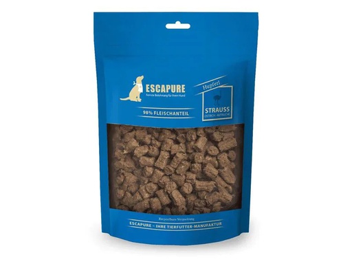 [90210433 1301108] Escapure Leckerli Straussen Hupferl 150 g