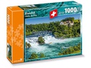 Carta.Media Puzzle Rheinfall mit Schloss Laufen