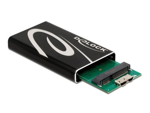 [90210587 1304753] Delock Externes Gehäuse SuperSpeed USB für mSATA