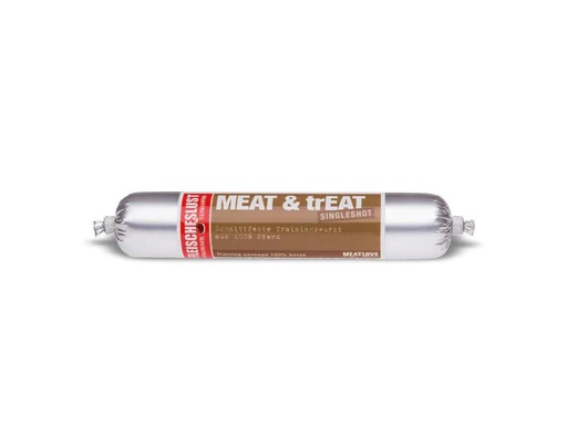 [90210622 1304402] Fleischeslust Leckerli Meat &amp; Treat Singleshot Pferd, 80 g