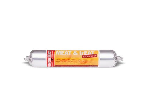 [90210638 1304398] Fleischeslust Leckerli Meat &amp; Treat Singleshot Käsewurst, 80 g