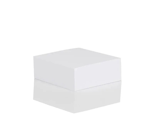 [90033290 1178478] Rössler Notizzettel Nachfüllpack 9.5 x 9.5 cm, 250 Blatt, Weiss