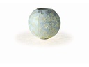STT Windlicht Solar Antic Ball Dandelion, Ø 30 cm, Hellblau