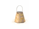 STT Laterne Solar Antic Feather, Ø 26 x 21 cm, Sand