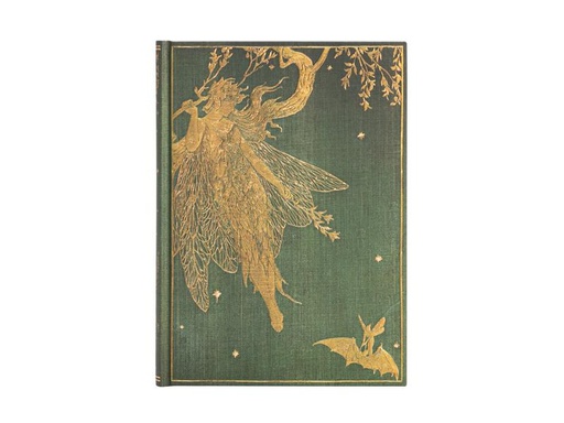 [90211033 1294970] Paperblanks Adressbuch Olive Fairy 13 x 18 cm, Liniert