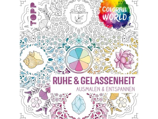 [90033388 1158661] Frechverlag Malbuch Ruhe und Gelassenheit 22.2 x 22.2 cm