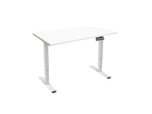 [90211135 1311469] Contini Tisch RAL 9016 1.6 x 0.8 m Weiss mit Weisser Tischplatte
