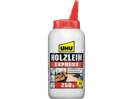 [90033408 433068] UHU Klebstoff Express Holz 250 g, Transparent