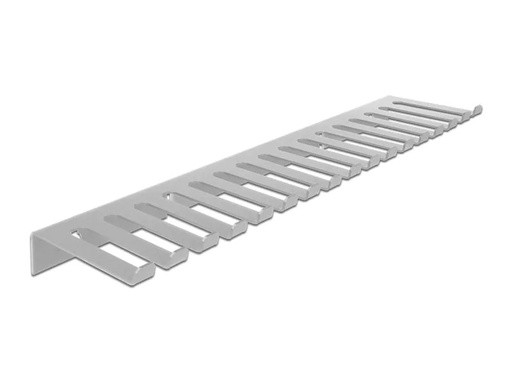 [90211142 1306833] Delock Kabelführungsschiene 325x90mm, , Grau