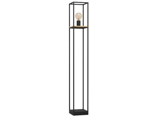 [90211188 1232735] EGLO Leuchten Stehleuchte LIBERTAD 1x E27 Schwarz/Braun