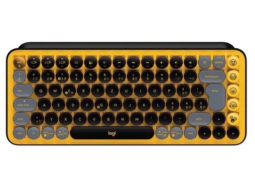 [90211243 1311061] Logitech Tastatur POP Keys Blast Yellow