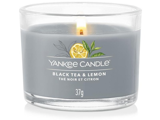 [90211270 1307205] Yankee Candle Duftkerze Black Tea &amp; Lemon 37 g