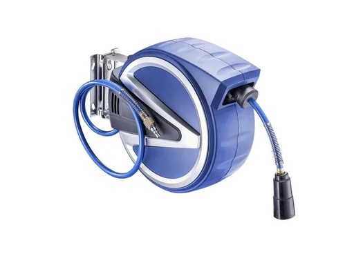 [90211348 1304727] Alduro Druckluft-Schlauchaufroller 15 m