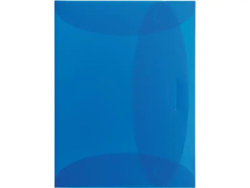 [90211360 1313327] Kolma Dokumentenmappe Sammelbox Easy A4 Blau, 2.5 cm