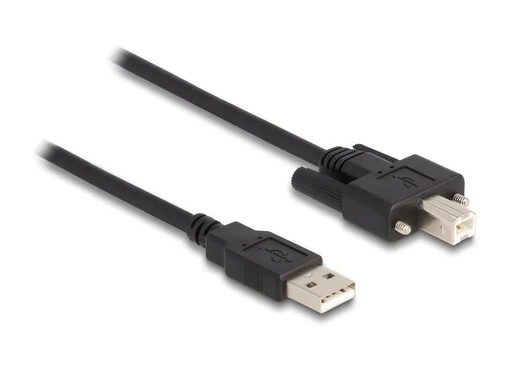 [90211491 1312663] Delock USB 2.0-Kabel USB A - USB B 1 m