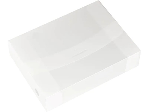 [90211628 1313323] Kolma Dokumentenmappe Sammelbox Easy A4 Transparent, 7.5 cm