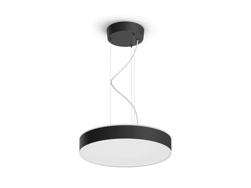 [90211646 1238483] Philips Hue White Amb. Enrave Pendelleuchte schwarz 3300 lm + Dimmer