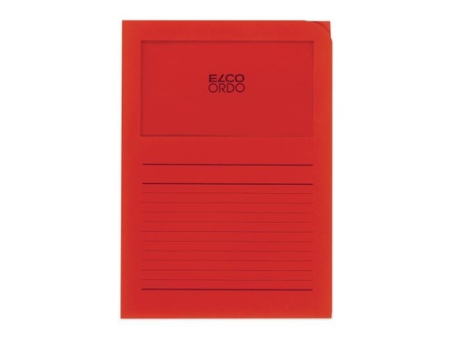[90033468 106112] ELCO Sichthülle Ordo Classico Rot, 100 Stück