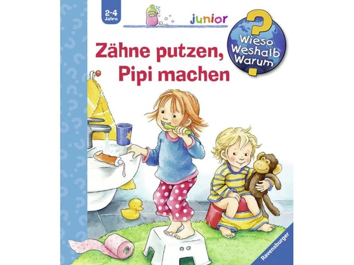 [90033476 656218] Ravensburger Kinder-Sachbuch WWW Zähne putzen, Pipi machen