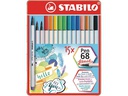 STABILO Pen 68 15 Stück, Metalletui