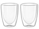 Leonardo Thermobecher Duo 300 ml, 2 Stück, Transparent