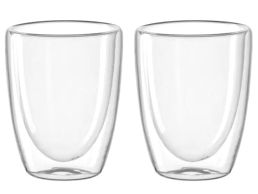 [90211734 1313635] Leonardo Thermobecher Duo 300 ml, 2 Stück, Transparent