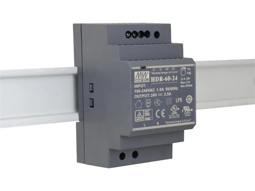 [90033518 654118] Exsys DIN-Schienennetzgerät  60 W, 24 V