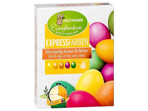 [90211909 1309875] Brauns Heitmann Eierfarben Express 5 Stück, Mehrfarbig