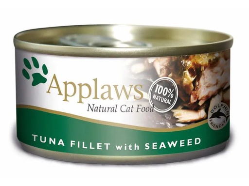 [90212047 1303121] Applaws Nassfutter Dose Thunfischfilet &amp; Algen, 70 g