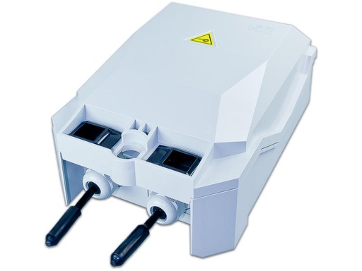 [90033556 874020] Lightwin Spleissbox IP55 Wandbox Mittel Patch-16 für 72 Fasern