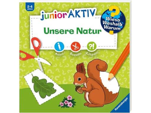 [90212345 1285569] Ravensburger Kinder-Sachbuch WWW junior AKTIV: Unsere Natur