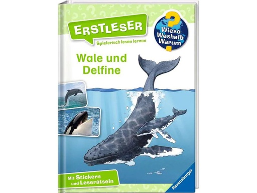 [90212348 1285574] Ravensburger Kinder-Sachbuch WWW Erstleser: Wale und Delfine Band 3