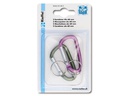 Robert Rieffel Schlüsselkarabiner 60 mm, 2 Stück, assortiert