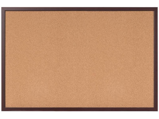 [90212541 1307264] Bi-Office Pinnwand Kork Earth-it 90 x 60 cm, Braun