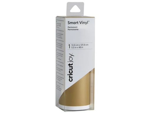 [90003342 1035858] Cricut Vinylfolie Joy 13.9 cm x 121.9 cm Permanent, Gold