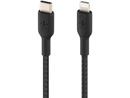 [90033670 1099491] Belkin USB-Ladekabel Braided Boost Charge USB C - Lightning 1 m