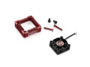 Hobbywing Lüfter & Adapter 3010, Rot, für XR10 Pro G2