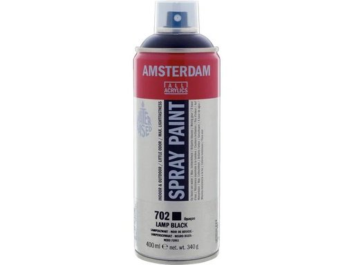 [90212842 1317604] Amsterdam Acrylspray  702 Lampenschwarz deckend 400 ml