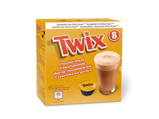 [90033685 1073561] Mars UK Twix Dolce Gusto Trinkschokolade 8 Kapseln