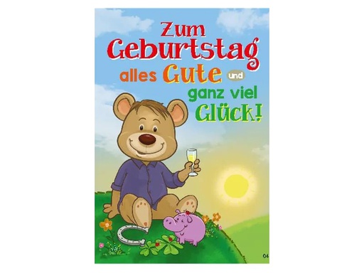 [90212977 1298768] Depesche Musikkarte beweglich Zum Geburtstag alles Gute
