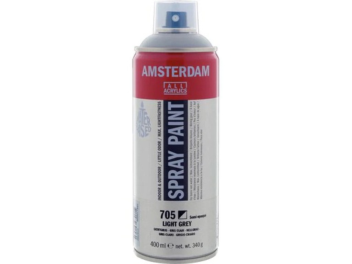 [90213000 1317594] Amsterdam Acrylspray  705 Silber halbdeckend 400 ml