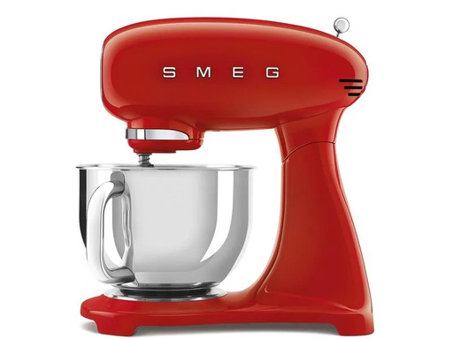 [90213122 1319320] SMEG Küchenmaschine 50's Style SMF03RDEU Rot