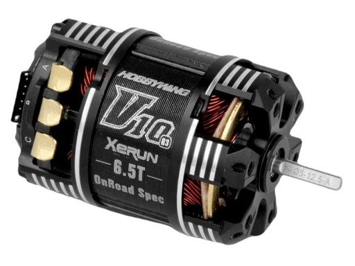 [90213136 1293713] Hobbywing Brushless Motor Xerun V10 G3 Sensored 1S 6.5T, 6300kV